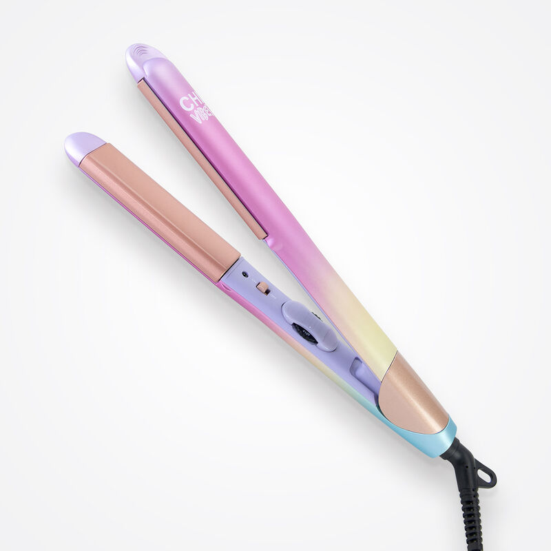 Vibes "On The Edge" 1 Inch Curved Hairstyling Iron, , large image number null